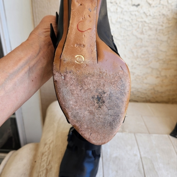 10 Crosby Derek Lam‎ buckle open toe booties - Picture 5 of 10